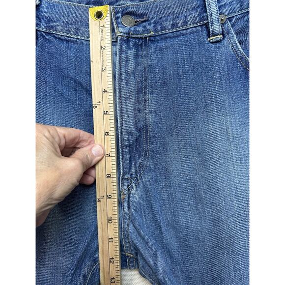 Polo Ralph Lauren Classic Jeans Mens 40x30 Blue 867 Distressed Medium Wash Denim - Picture 9 of 16